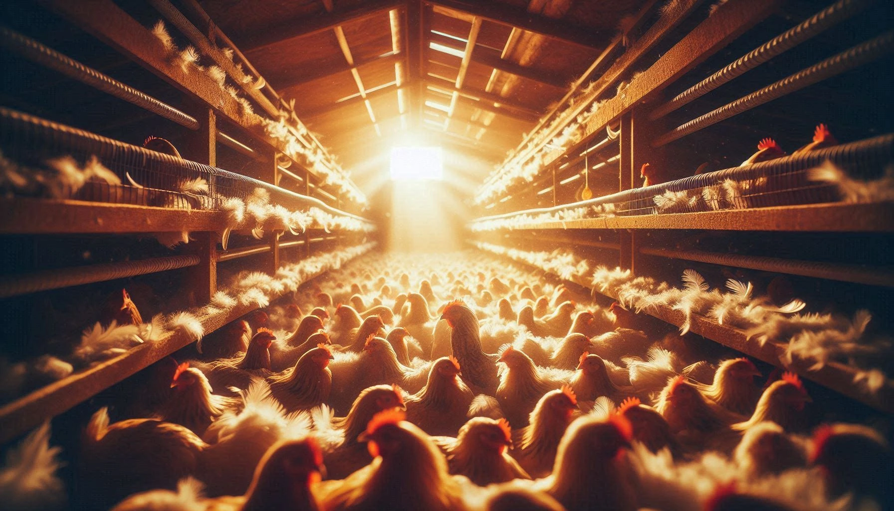  رطوبت سالن مرغداری