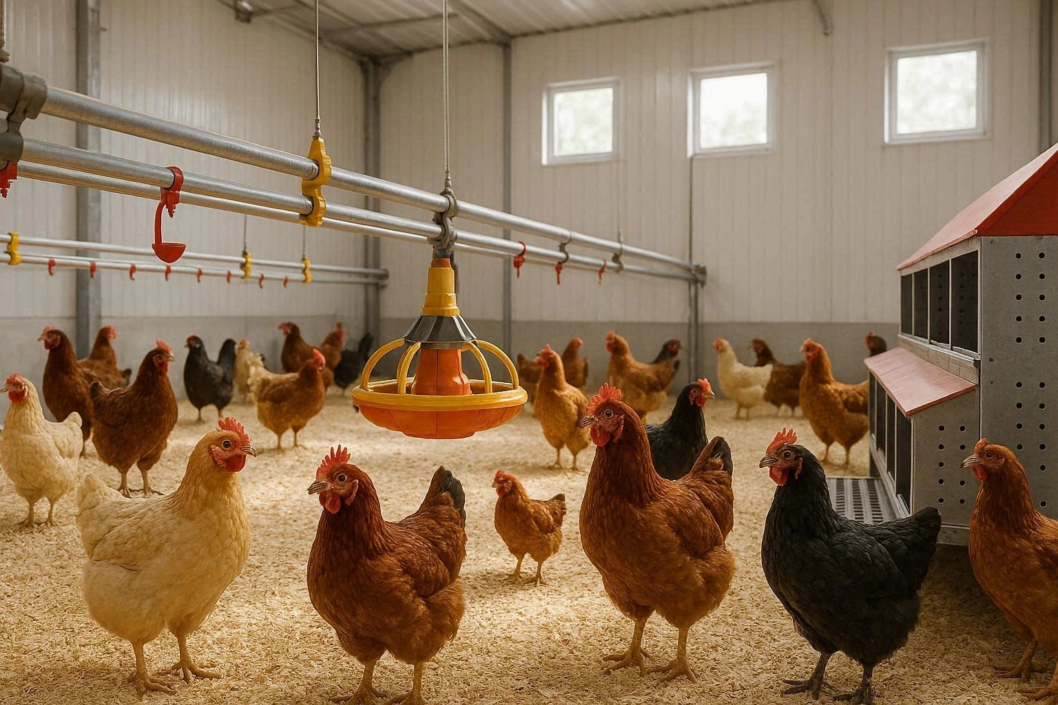 افزایش سود مرغداری با تجهیزات مناسب