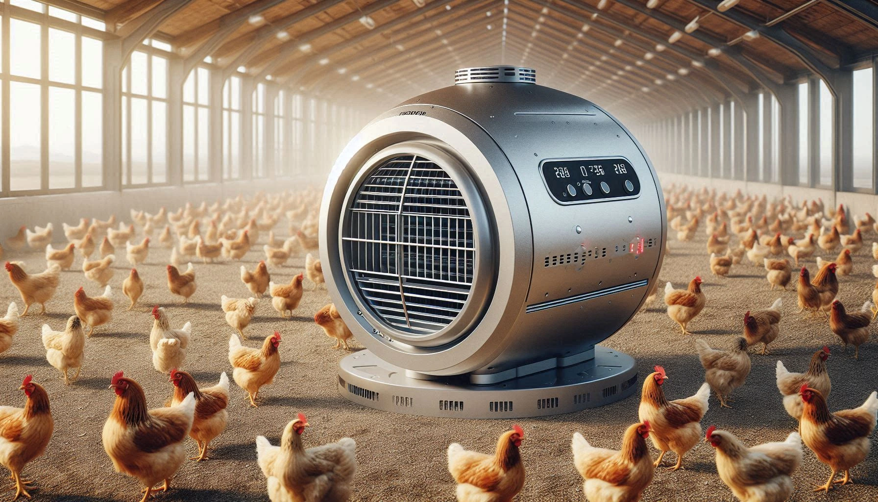 جت هیتر مرغداری کم‌مصرف و اهمیت عایق‌بندی سالن مرغداری