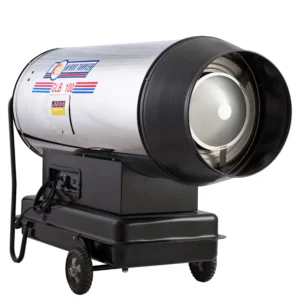 جت هیتر تک موتوره گازوئیلی باکدار نیرو تهویه البرز مدل GLB-100