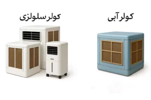 آشنایی با کولر سلولزی آبی ، مزایا و تفاوت های آن با کولر معمولی