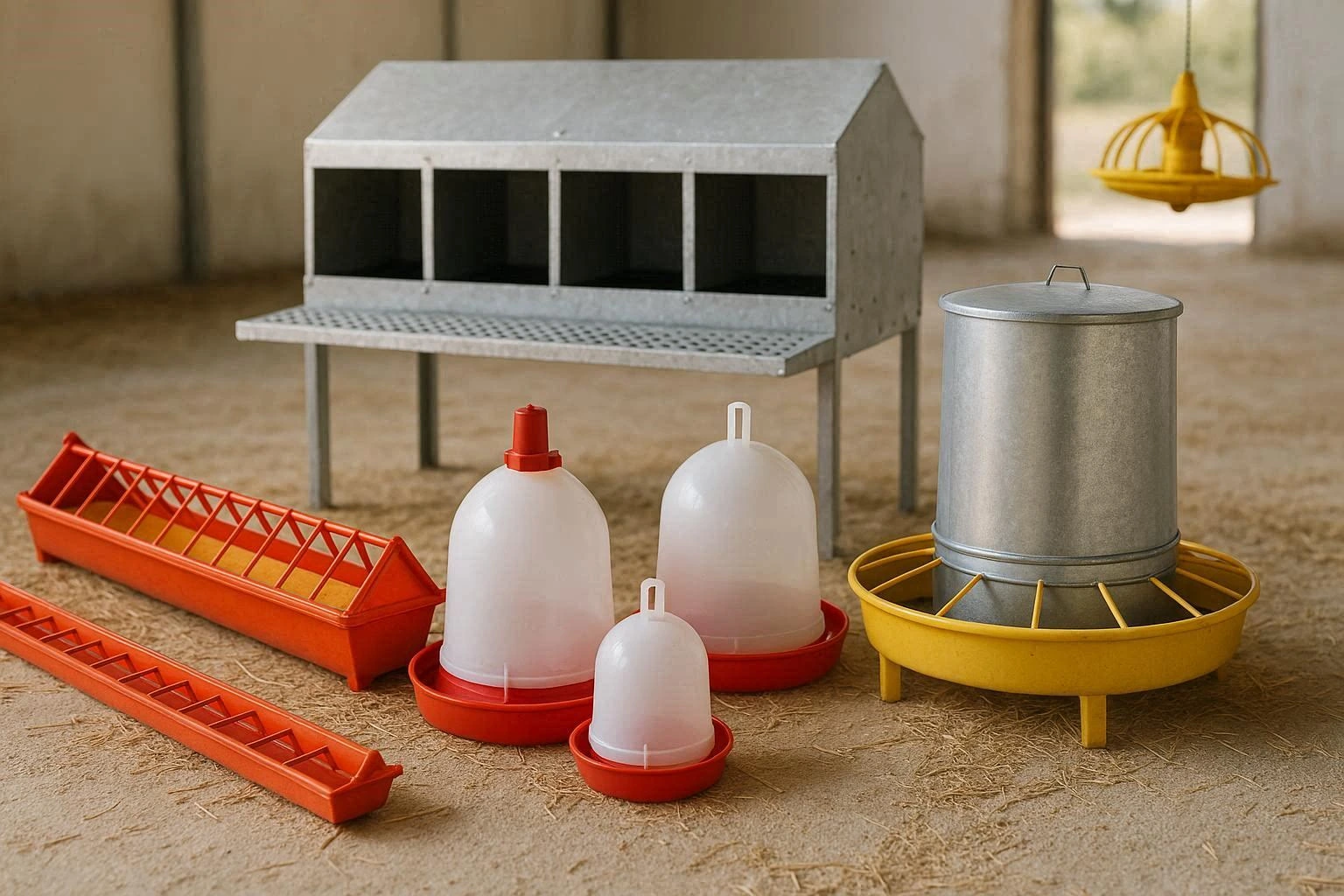 اهمیت تجهیزات مرغداری