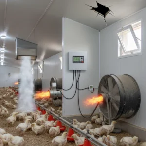 ۵ خطای مرگبار در تجهیزات سالن مرغداری + راهنمای رفع خطاهای تهویه